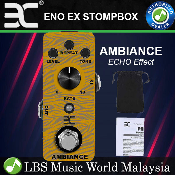 Eno Music Ambiance Echo Guitar Effect Processor Pedal