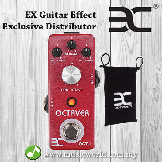 ENO EX OCTAVER TC-01 OCT-1 Octave Electric Guitar Effect Compact Mini Pedal (TC01 / TC 01 / OCT1 / OCT 1)