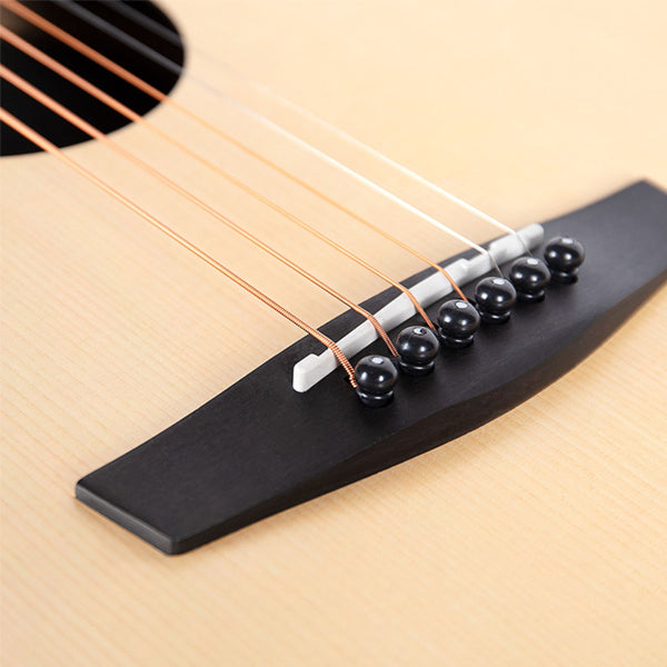 Enya EM-X0 36 Inch Parlour European Spruce Top Acoustic Guitar with Gig Bag (EM X0)