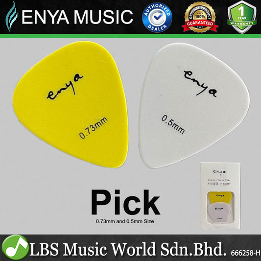 Enya Pick for Ukulele and Guitar 0.73mm, 0.5mm Size Plectrum - 2 Pieces