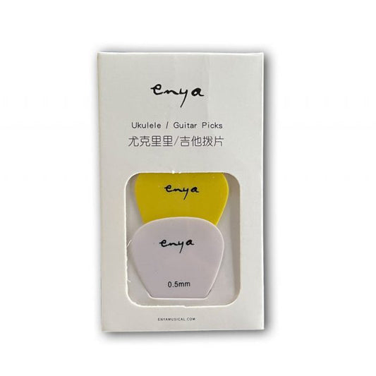 Enya Pick for Ukulele and Guitar 0.73mm, 0.5mm Size Plectrum - 2 Pieces