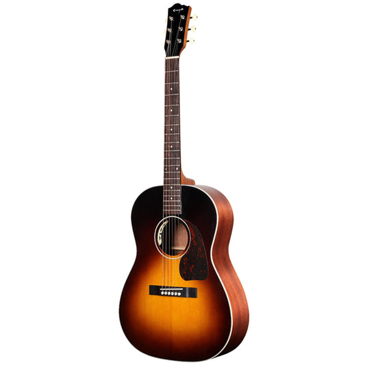 Enya T-05B 38 Inch Parlor Solid Sitka Spruce Top Acoustic Electric Guitar with Hardcase (T 05B)