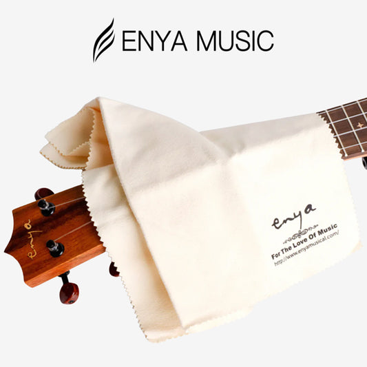 Enya CQB-01 Polish and Cleaning Cloth for Guitar, Violin, Piano Wood Musical Instrument - 1 Piece