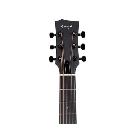 Enya EA-X0 EQ 41 Inch Transacoustic Grand Auditorium Europe Spruce Top Acoustic Electric Guitar with Gig Bag (EA X0)