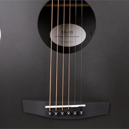 Enya EA-X0 EQ 41 Inch Transacoustic Grand Auditorium Europe Spruce Top Acoustic Electric Guitar with Gig Bag (EA X0)