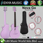 Enya Nova Go & Nova Go SP1 35 Inch Carbon Fiber and Polycarbonate Acoustic Guitar with Gig Bag