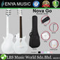 Enya Nova Go & Nova Go SP1 35 Inch Carbon Fiber and Polycarbonate Acoustic Guitar with Gig Bag