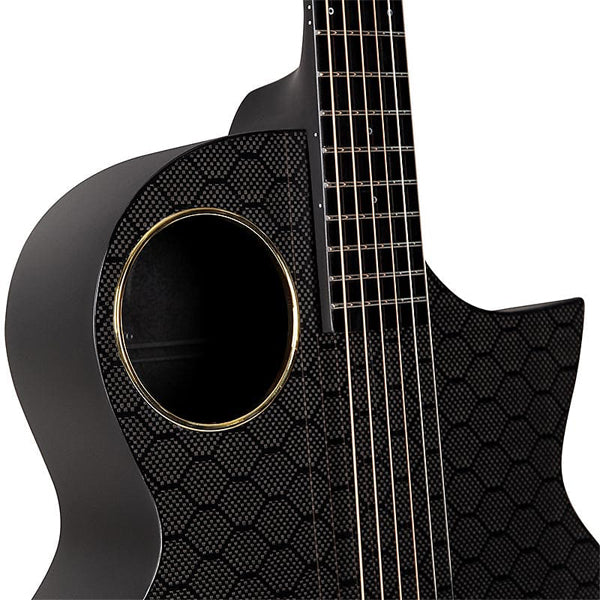 Enya X4 Pro 41 Inch Carbon Fiber Acoustic Electric Guitar with Built in Tuner