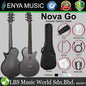 Enya Nova Go & Nova Go SP1 35 Inch Carbon Fiber and Polycarbonate Acoustic Guitar with Gig Bag