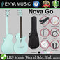 Enya Nova Go & Nova Go SP1 35 Inch Carbon Fiber and Polycarbonate Acoustic Guitar with Gig Bag