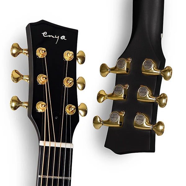 Enya X4 Pro 41 Inch Carbon Fiber Acoustic Electric Guitar with Built in Tuner