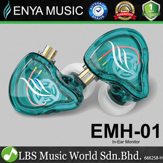 Enya EMH-01 Wireless Dual Cavity Dynamic In Ear Monitor Headphone (EMH01)