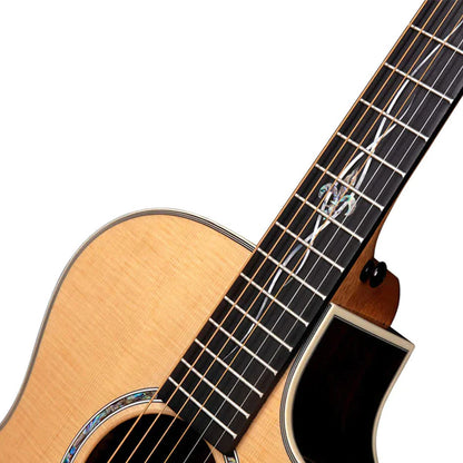 Enya EGA-Q1 Pro 41 Inch Solid Sitka Spruce Top Rosewood Back and Side Acoustic Electric Guitar (EGA Q1)