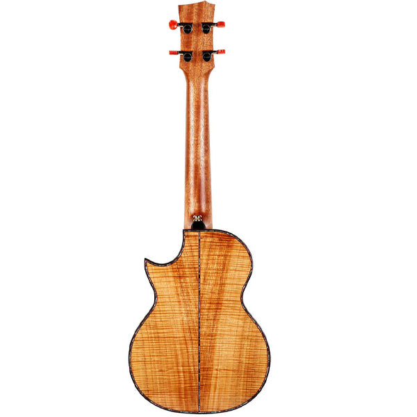 Enya A8M Mermaid Solid Hawaiian Koa Acoustic Electronic Tenor Ukulele with Hardcase (EUT A8M)