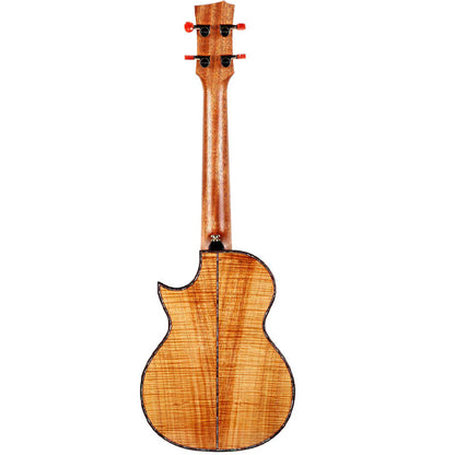 Enya A8M Mermaid Solid Hawaiian Koa Acoustic Electronic Tenor Ukulele with Hardcase (EUT A8M)