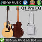 Enya EGA-Q1 Pro 41 Inch Solid Sitka Spruce Top Rosewood Back and Side Acoustic Electric Guitar (EGA Q1)
