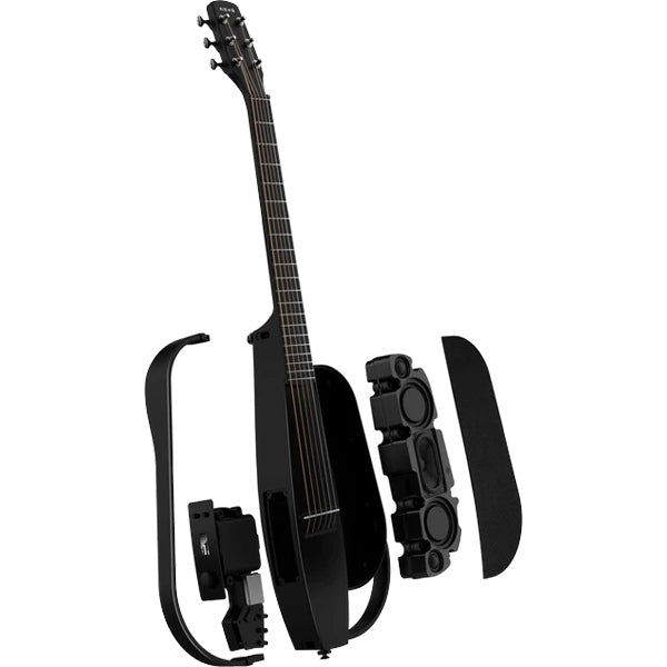 Enya NEXG 38 Inch Acoustic Electric Carbon Fiber Audio Guitar with Built in Bluetooth Speaker