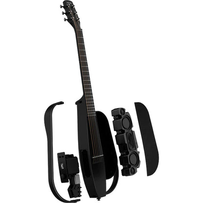 Enya NEXG 38 Inch Acoustic Electric Carbon Fiber Audio Guitar with Built in Bluetooth Speaker