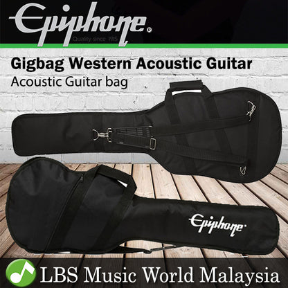 Epiphone Gigbag for Western Acoustic Guitar Gig Bag Carry Soft Case