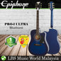Epiphone PRO-1 ULTRA Solid Top Acoustic Electric Guitar Cutaway Blueburst (PRO 1 ULTRA)