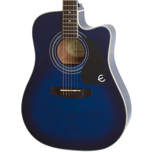 Epiphone PRO-1 ULTRA Solid Top Acoustic Electric Guitar Cutaway Blueburst (PRO 1 ULTRA)