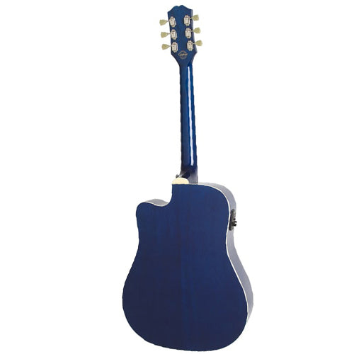 Epiphone PRO-1 ULTRA Solid Top Acoustic Electric Guitar Cutaway Blueburst (PRO 1 ULTRA)