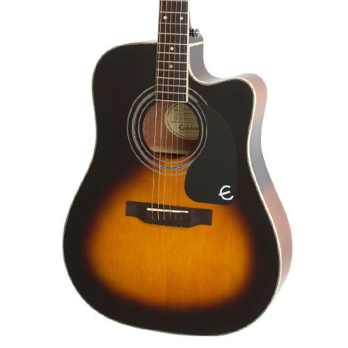 Epiphone PRO-1 ULTRA Solid Top Acoustic Electric Guitar Cutaway Vintage Sunburst (PRO 1 ULTRA)