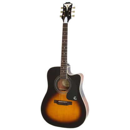 Epiphone PRO-1 ULTRA Solid Top Acoustic Electric Guitar Cutaway Vintage Sunburst (PRO 1 ULTRA)