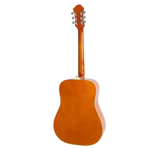 Epiphone Dove Pro Solid Top Acoustic Electric Guitar With Built in Pickup Violin Burst