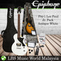 Epiphone PRO-1 Les Paul Jr Electric Guitar Pack With Amp Package PRO 1 (Alpine White)