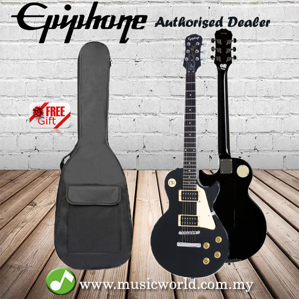 Epiphone Les Paul 100 Electric Guitar Ebony Black LP100