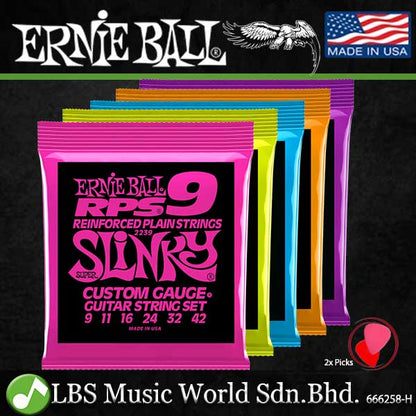 Ernie Ball 2240 RPS Regular Slinky Nickel Wound Electric Guitar String (10-46)
