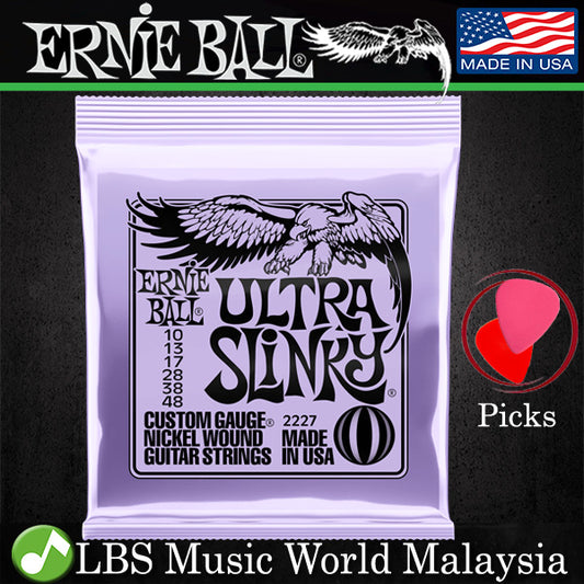 Ernie Ball 2227 Ultra Slinky Nickel Wound Electric Guitar String (10-48)