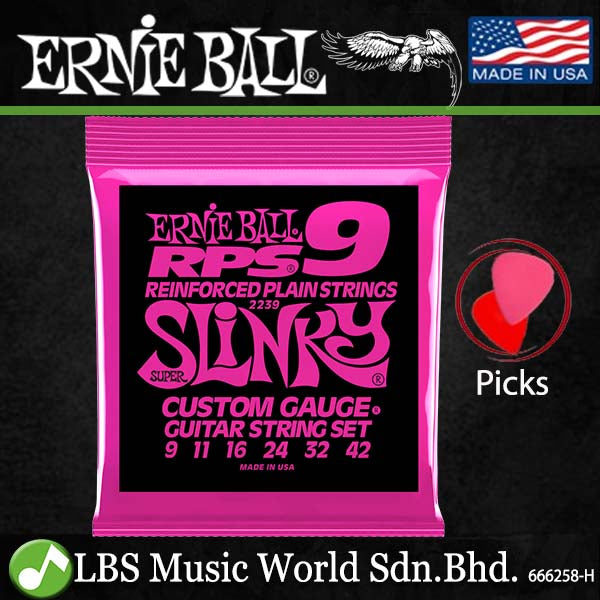 Ernie Ball 2240 RPS Regular Slinky Nickel Wound Electric Guitar String (10-46)