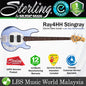 Sterling by Ernie Ball Music Man Stingray Ray4HH Bass Guitar- Lake Blue Metallic (RAY4HH-LBM)