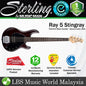 Sterling by Ernie Ball Music Man Stingray Ray5 Electric Bass Guitar- Walnut Satin (RAY5-WS)