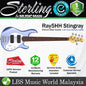 Sterling by Ernie Ball Music Man Stingray Ray5HH Electric Bass Guitar- Lake Blue Metallic (RAY5HH-LBM)