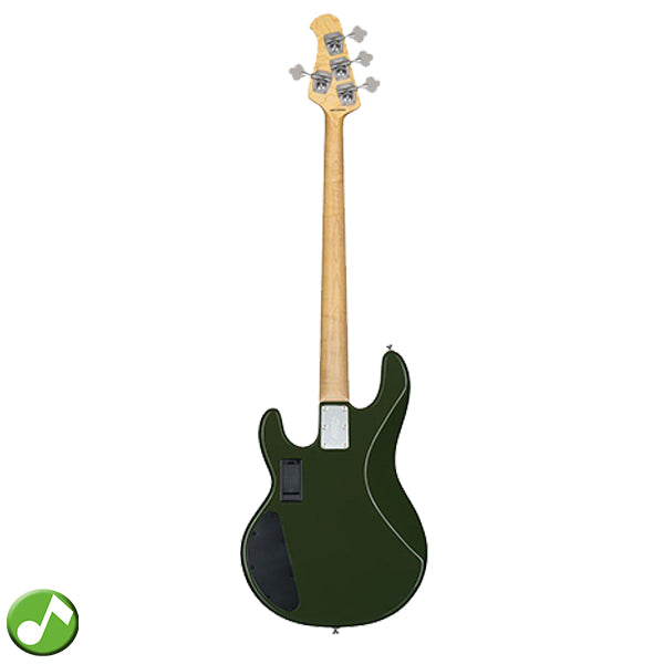 [Discontinued] Sterling by Ernie Ball Music Man Stingray Ray4HH Bass Guitar- Olive (RAY4HH-OLV)