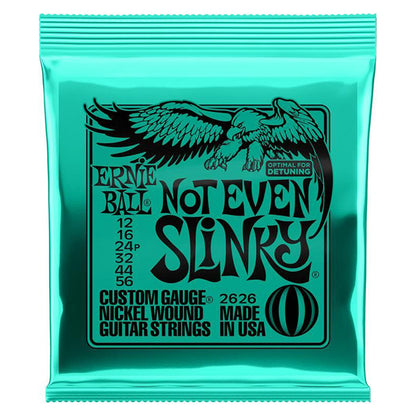 Ernie Ball 2626 Not Even Slinky Nickel Wound Electric Guitar String (12-56)