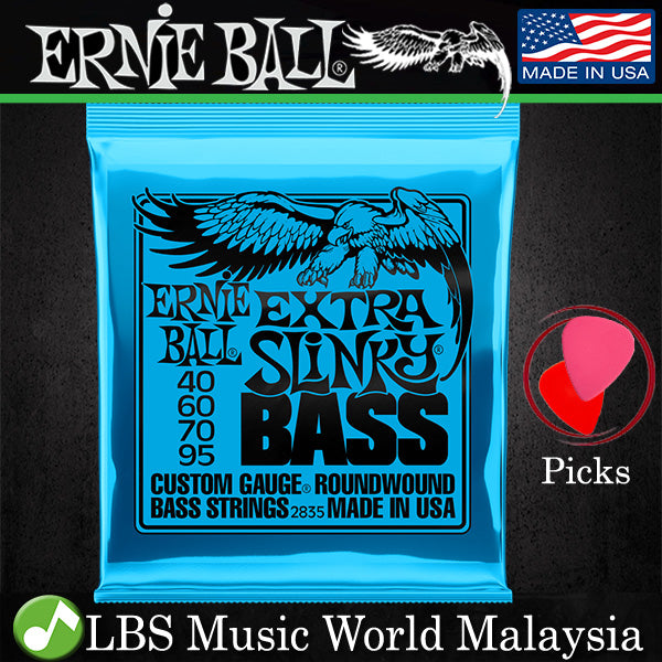 Ernie Ball 2835 Extra Slinky Nickel Wound Electric Bass Guitar String (40-95)