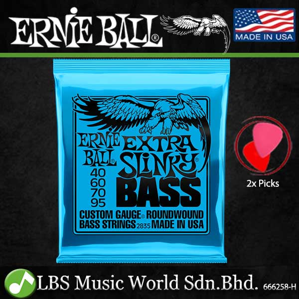 Ernie Ball 2833 Hybrid Slinky Nickel Wound Electric Bass Guitar String (45-105)