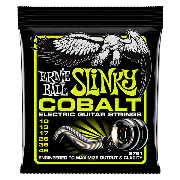 Ernie Ball 2721 Regular Slinky Cobalt Electric Guitar String (10-46)