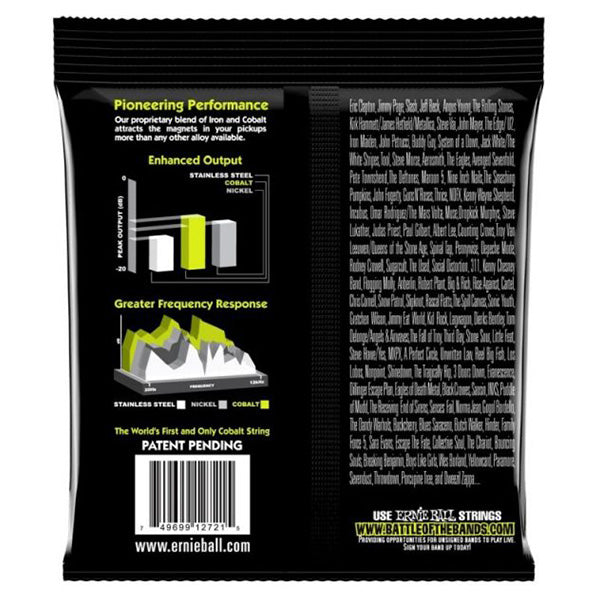 Ernie Ball 2721 Regular Slinky Cobalt Electric Guitar String (10-46)