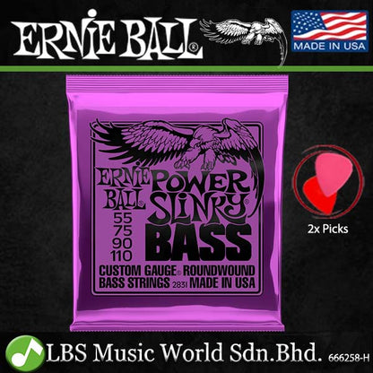 Ernie Ball 2833 Hybrid Slinky Nickel Wound Electric Bass Guitar String (45-105)