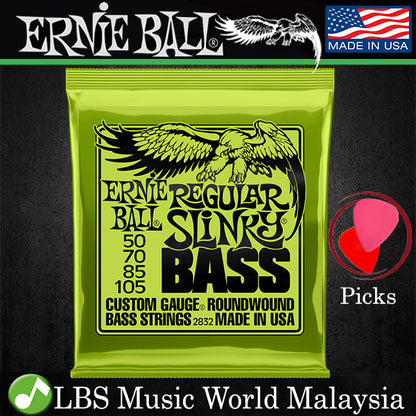 Ernie Ball 2832 Regular Slinky Nickel Wound Electric Bass Guitar String (50-105)