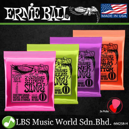 Ernie Ball 2623 7 String Nickel Wound Electric Guitar String (9-52)