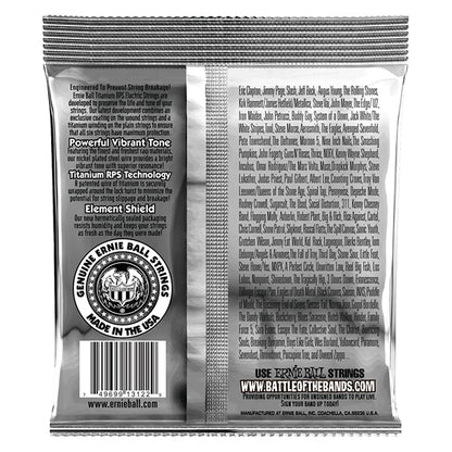 Ernie Ball 3122 Hybrid Slinky Coated Titanium RPS Electric Guitar String (9-46)