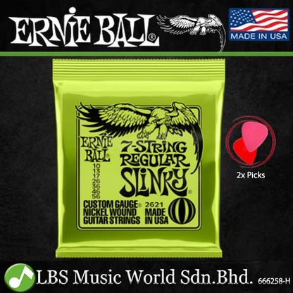 Ernie Ball 2623 7 String Nickel Wound Electric Guitar String (9-52)