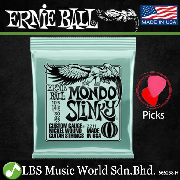 Ernie Ball 2223 Super Slinky Nickel Wound Electric Guitar String (09-42)