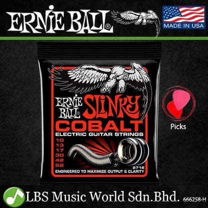 Ernie Ball 2723 Super Slinky Cobalt Electric Guitar String (9-42)